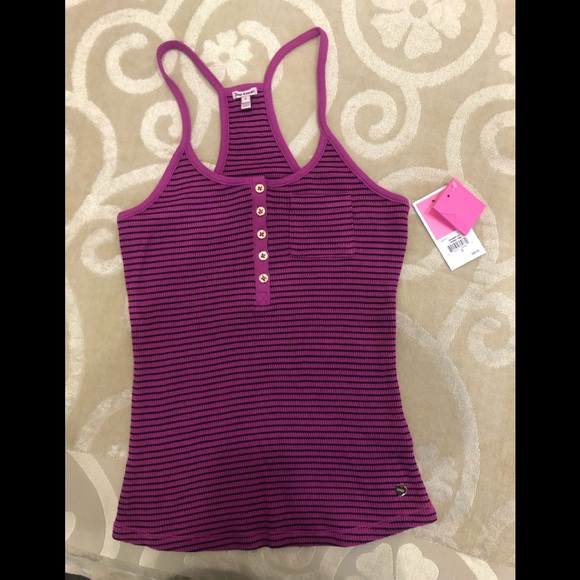 Juicy Couture Tops - Juicy Couture Racer Back Tank Top